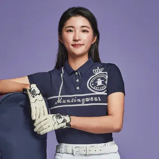 【Munsingwear】企鵝牌 女款白色時尚造型企鵝絲絨刺繡圓領T-SHIRT   MLSL2801 歷史價格詳細信息