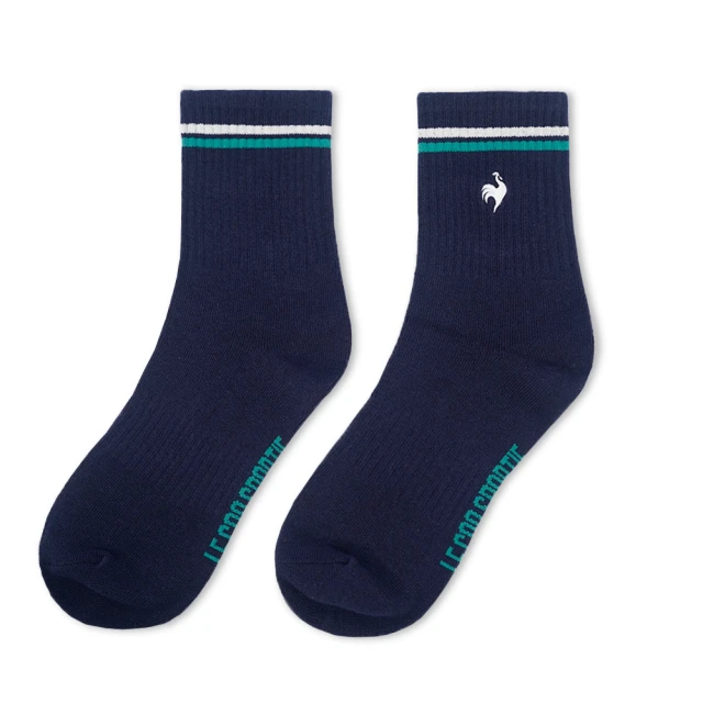 【LE COQ SPORTIF 公雞】中筒襪/運動襪/休閒襪 男女-4色-LWR03203 歷史價格詳細信息