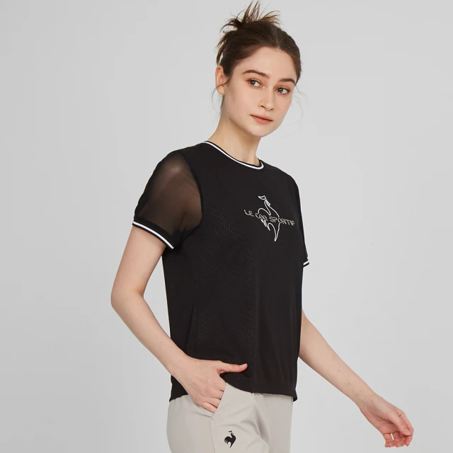 【LE COQ SPORTIF 公雞】運動TRAINING圓領T恤 男-3色-LWQ21625 歷史價格詳細信息