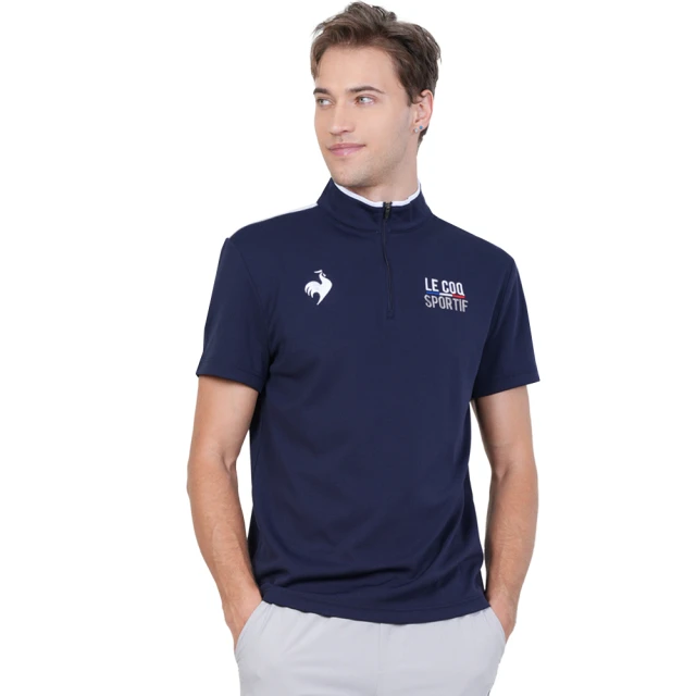 【LE COQ SPORTIF 公雞】運動TRAINING圓領T恤 男-3色-LWQ21625 歷史價格詳細信息