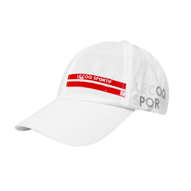 【LE COQ SPORTIF 公雞】高爾夫系列 白色防水高透氣可調節高爾夫球帽 QGT0J108 歷史價格詳細信息