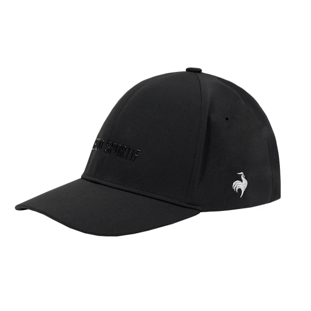 【LE COQ SPORTIF 公雞】高爾夫系列 黑色防水高透氣可調節高爾夫球帽 QGT0J108 歷史價格詳細信息