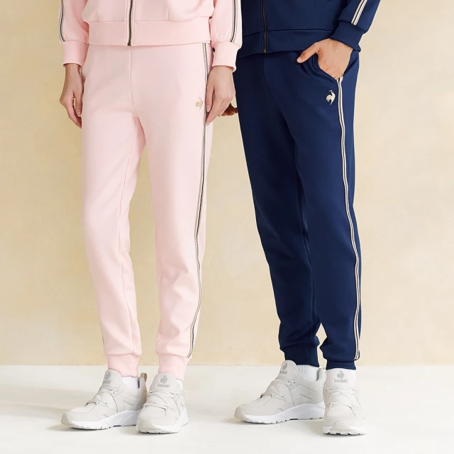 【LE COQ SPORTIF 公雞】運動基礎針織運動長褲 男女-4色-LWQ83771 歷史價格詳細信息