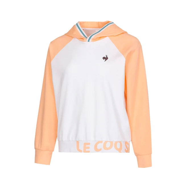 【LE COQ SPORTIF 公雞】休閒潮流連帽T恤 男女款-法國藍色-LWS23214 歷史價格詳細信息