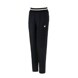 【LE COQ SPORTIF 公雞】法式經典針織運動長褲 男女款-梔子米色-LWS83313 歷史價格詳細信息