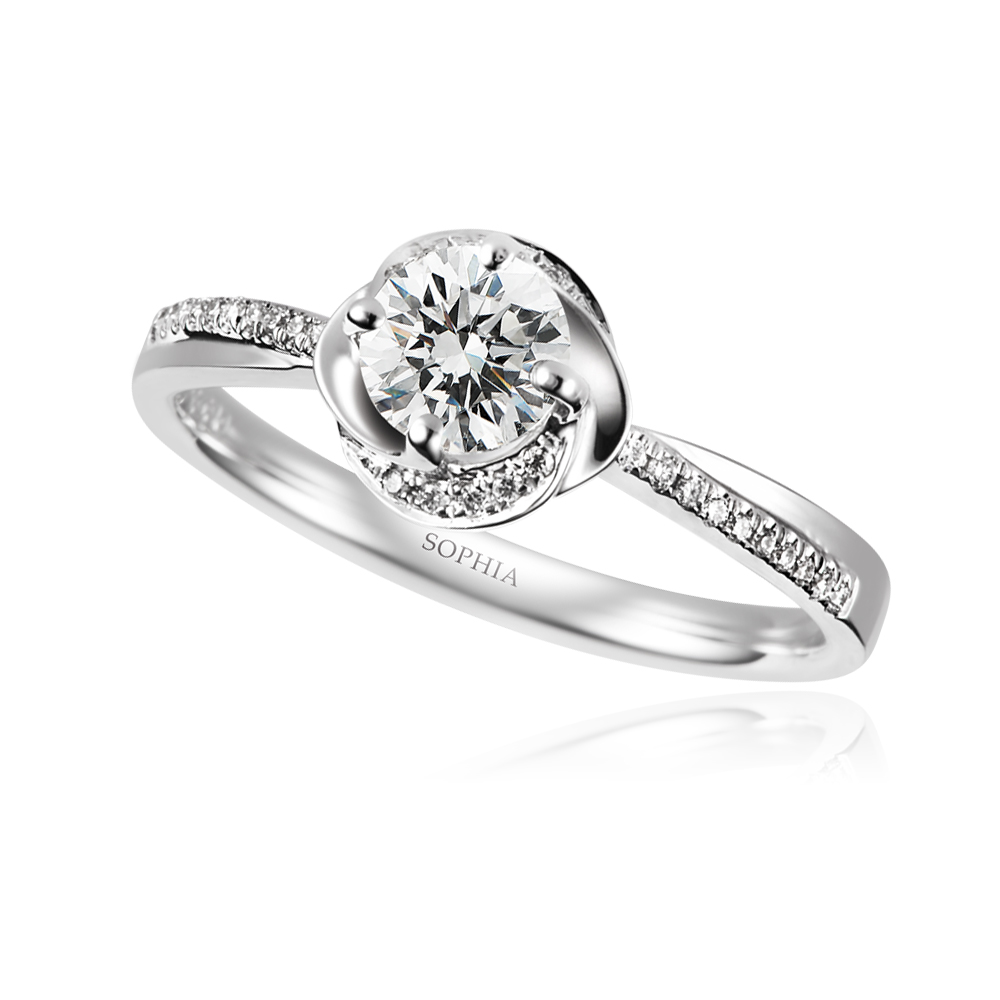 SOPHIA 蘇菲亞珠寶 - 幸福相擁 1.00克拉 18K白金 鑽石項鍊 歷史價格詳細信息