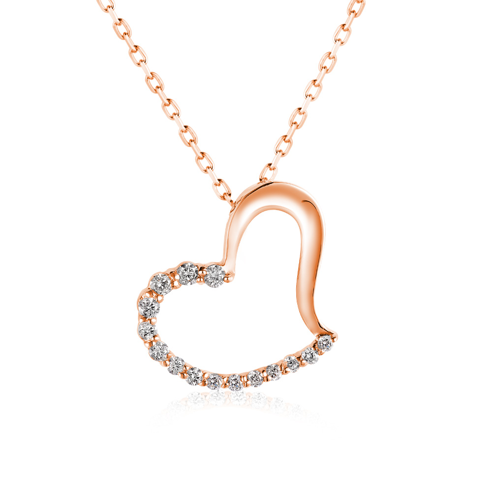 SOPHIA 蘇菲亞珠寶 - 戴貝爾 18K玫瑰金 貝殼鑽石套鍊 歷史價格詳細信息