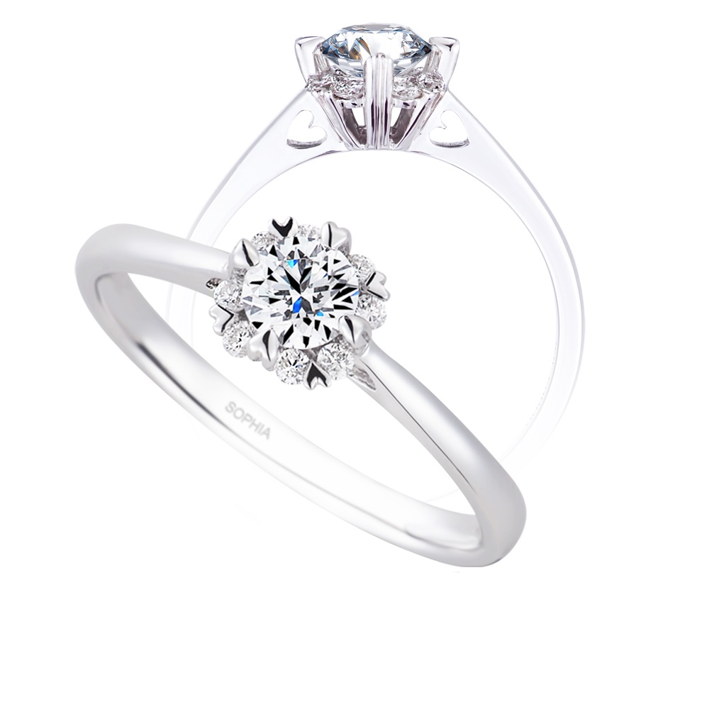 【SOPHIA 蘇菲亞珠寶】GIA 30分 D/SI1 18K白金 情動鑽石戒指 歷史價格詳細信息