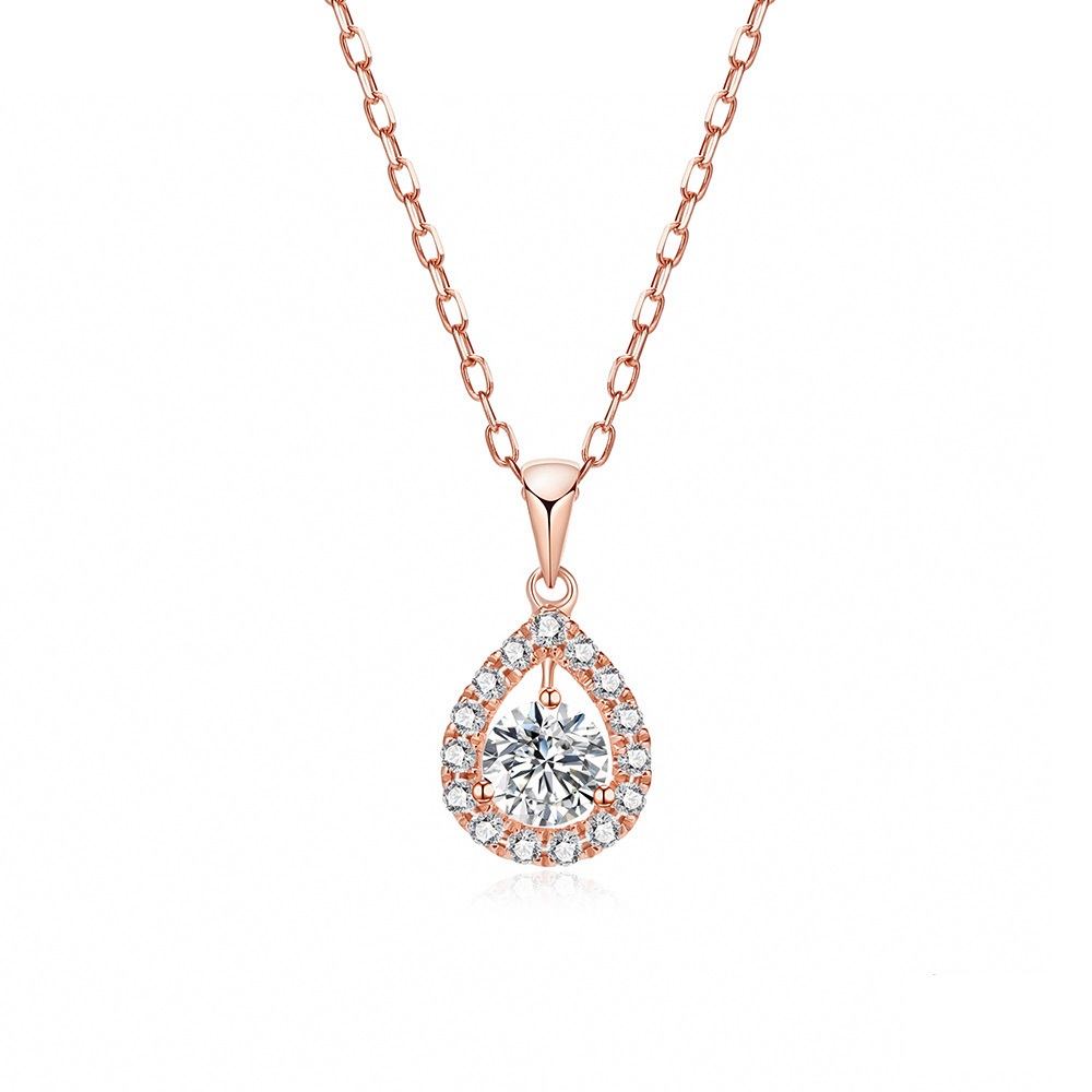 SOPHIA 蘇菲亞珠寶 - 愛洛娜 0.30克拉 14K白金 鑽石項鍊 歷史價格詳細信息