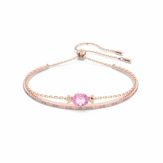 【SWAROVSKI 官方直營】Gema 耳釘粉紅色 鍍白金色 歷史價格詳細信息