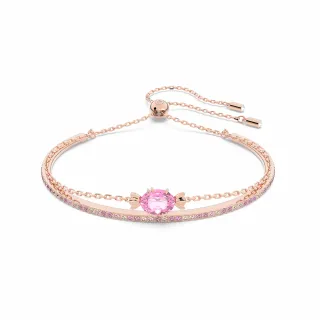 【SWAROVSKI 官方直營】Gema 耳釘粉紅色 鍍白金色 歷史價格詳細信息
