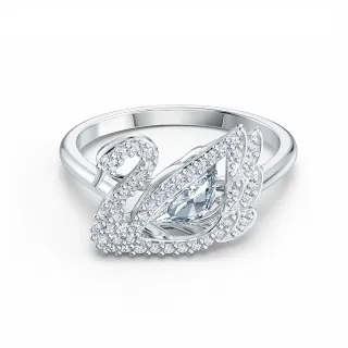 【SWAROVSKI 官方直營】Swan 鏈墜 天鵝 白色 鍍玫瑰金色調 歷史價格詳細信息
