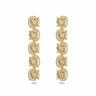 【SWAROVSKI 官方直營】HARMONIA 白色枕形水晶金屬穿孔耳環(Collection I) 歷史價格詳細信息