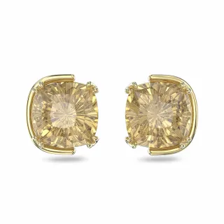 【SWAROVSKI 官方直營】HARMONIA 白色枕形水晶金屬穿孔耳環(Collection I) 歷史價格詳細信息