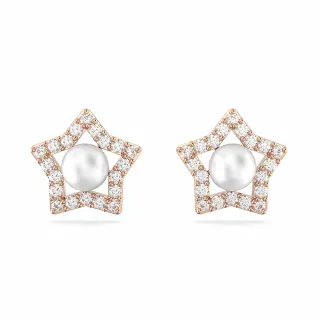 【SWAROVSKI 官方直營】Stella 耳釘 星星 藍色 鍍白金色 歷史價格詳細信息