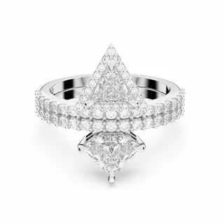 【SWAROVSKI 官方直營】Ortyx 耳釘 三角形切割Swarovski水晶 粉紅色 鍍金色色調 歷史價格詳細信息