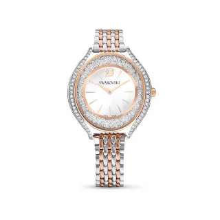 【SWAROVSKI 官方直營】CRYSTALLINE DELIGHT 玫金色亮澤黑璀璨腕錶 歷史價格詳細信息