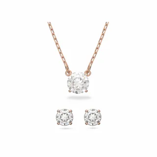 【SWAROVSKI 官方直營】Attract Soul 白金色幾何穿孔耳環(Attract) 歷史價格詳細信息