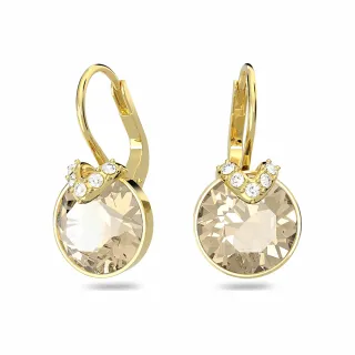 【SWAROVSKI 官方直營】Bella V 水滴形耳環圓形切割 白色 鍍白金色 歷史價格詳細信息