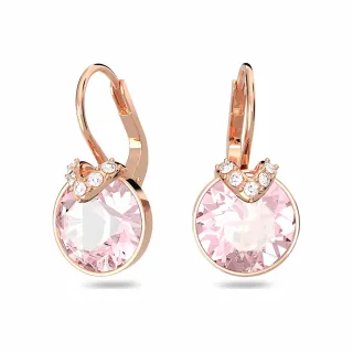 【SWAROVSKI 官方直營】Bella V 水滴形耳環圓形切割 白色 鍍白金色 歷史價格詳細信息