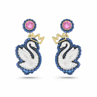 【SWAROVSKI 官方直營】Swan 鏈墜 天鵝 白色 鍍玫瑰金色調 歷史價格詳細信息