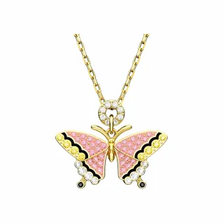 【SWAROVSKI 官方直營】Swarovski Sparkling Dance Triology 項鏈密鑲  白色  鍍白金色 歷史價格詳細信息