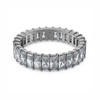 【SWAROVSKI 施華洛世奇】Matrix 鏈墜 水晶珍珠 圓形切割 白色 鍍白金色(情人節禮物) 歷史價格詳細信息