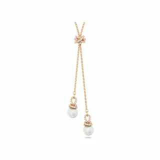 【SWAROVSKI 官方直營】Originally 水滴形耳環 白色  鍍玫瑰金色調 歷史價格詳細信息