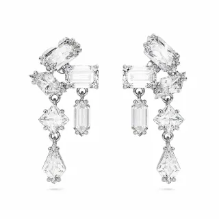 【SWAROVSKI 官方直營】Mesmera 鏈墜 混合式切割 粉紅色 鍍白金色 歷史價格詳細信息