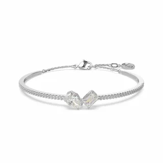 【SWAROVSKI 官方直營】Mesmera 鏈墜 混合式切割 粉紅色 鍍白金色 歷史價格詳細信息