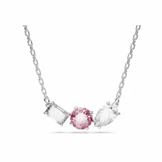【SWAROVSKI 官方直營】Mesmera 鏈墜 混合式切割 粉紅色 鍍白金色 價格比較,價格查詢,歷史價格詳細信息