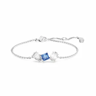 【SWAROVSKI 官方直營】Mesmera 鏈墜 混合式切割 粉紅色 鍍白金色 歷史價格詳細信息