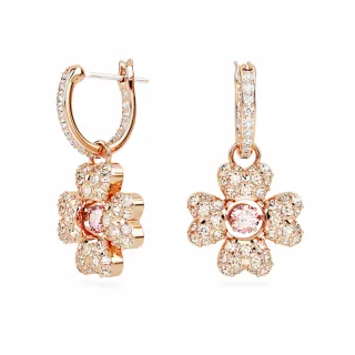 【SWAROVSKI 官方直營】Idyllia 耳釘 心形 粉紅色 鍍玫瑰金色調 歷史價格詳細信息