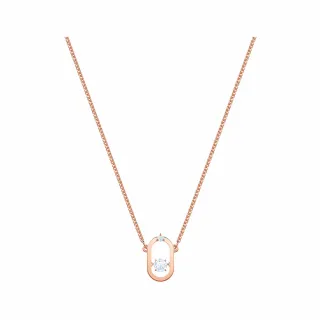 【SWAROVSKI 官方直營】Swarovski Sparkling Dance Triology 項鏈密鑲  白色  鍍白金色 歷史價格詳細信息