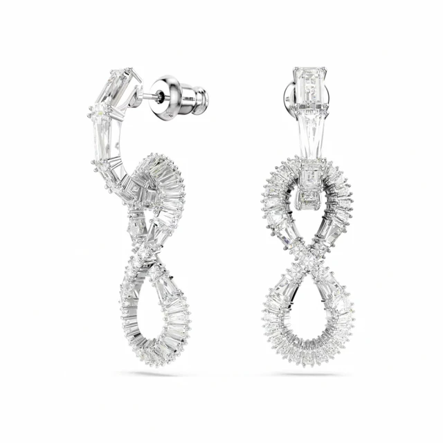 【SWAROVSKI 官方直營】Imber Tennis 手鏈圓形切割 白色 鍍白金色 歷史價格詳細信息