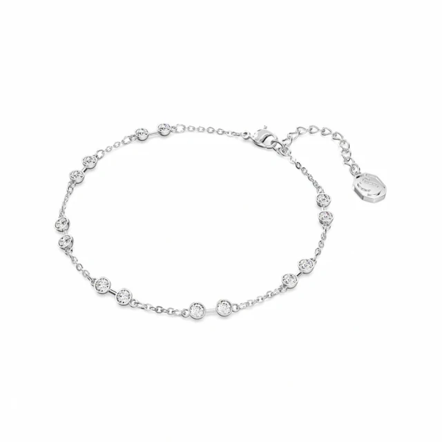 【SWAROVSKI 官方直營】Swarovski Remix Collection Strand 白色  鍍白金色 歷史價格詳細信息
