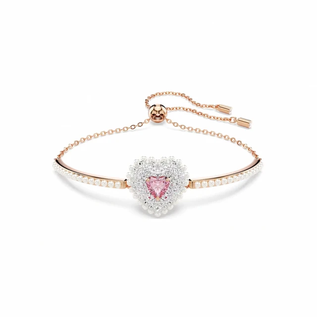 【SWAROVSKI 官方直營】Idyllia 耳釘 心形 粉紅色 鍍玫瑰金色調 歷史價格詳細信息