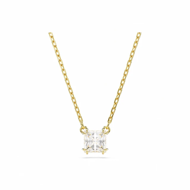 【SWAROVSKI 施華洛世奇】Stilla 鏈墜 八角形切割 白色 鍍白金色(情人節禮物) 歷史價格詳細信息
