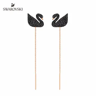 【SWAROVSKI 官方直營】Swarovski Iconic Swan 耳釘天鵝  白色  鍍白金色 歷史價格詳細信息