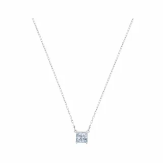 【SWAROVSKI 官方直營】Attract Soul 白金色幾何穿孔耳環(Attract) 歷史價格詳細信息