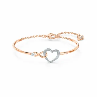 【SWAROVSKI 官方直營】Infinity Heart 白金色愛無限心形手鏈 歷史價格詳細信息