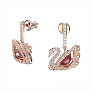 【SWAROVSKI 官方直營】Swan 鏈墜 天鵝 白色 鍍玫瑰金色調 歷史價格詳細信息