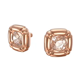 【SWAROVSKI 官方直營】Dulcis 耳釘枕形切割Swarovski水晶  黃色  鍍金色色調 歷史價格詳細信息
