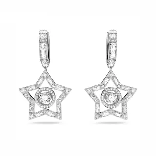【SWAROVSKI 官方直營】Stella 耳釘 星星 藍色 鍍白金色 歷史價格詳細信息