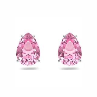 【SWAROVSKI 官方直營】Gema 耳釘粉紅色 鍍白金色 價格比較,價格查詢,歷史價格詳細信息