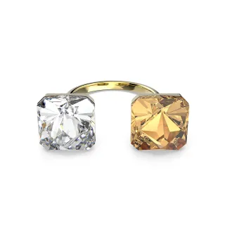 【SWAROVSKI 官方直營】Ortyx 耳釘 三角形切割Swarovski水晶 粉紅色 鍍金色色調 歷史價格詳細信息