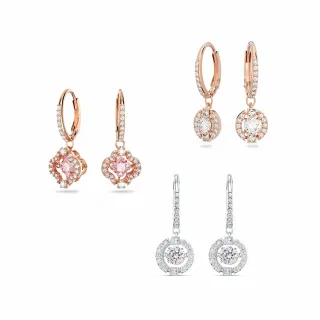 【SWAROVSKI 官方直營】Swarovski Sparkling Dance Triology 項鏈密鑲  白色  鍍白金色 歷史價格詳細信息