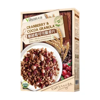 【米森vilson】蔓越莓可可脆麥片(350g /盒) 歷史價格詳細信息