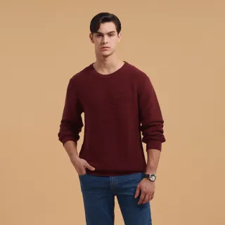 【JOHN HENRY】橫條紋刺繡口袋POLO衫-藍色 歷史價格詳細信息