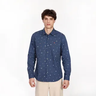 JOHN HENRY 花朵滿版印花長袖襯衫-二色 歷史價格詳細信息